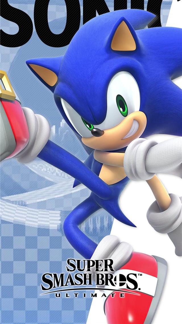 Super Smash Bros Ultimate Sonic Wallpapers iPhone SE wallpaper 