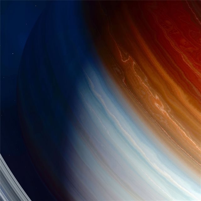 planetary rings 4k iPad wallpaper 