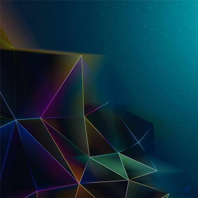 abstract triangles motion 4k iPad Pro wallpaper 