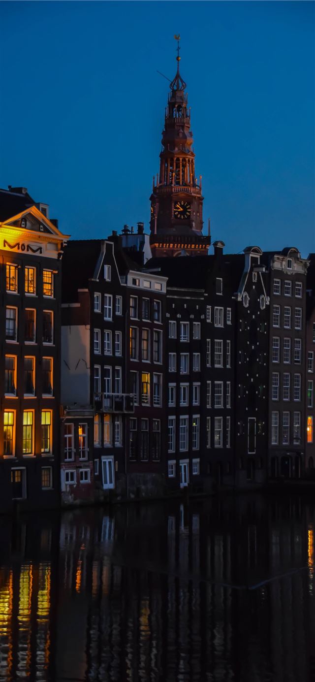 Amsterdam iPhone X wallpaper 
