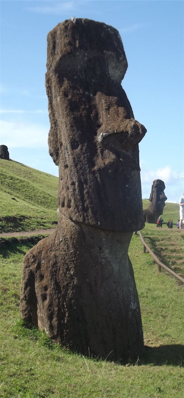 Easter Island iPhone X wallpaper 