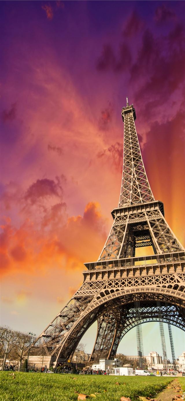Eiffel Tower Paris France Tourism Travel Eiffel To... iPhone X wallpaper 