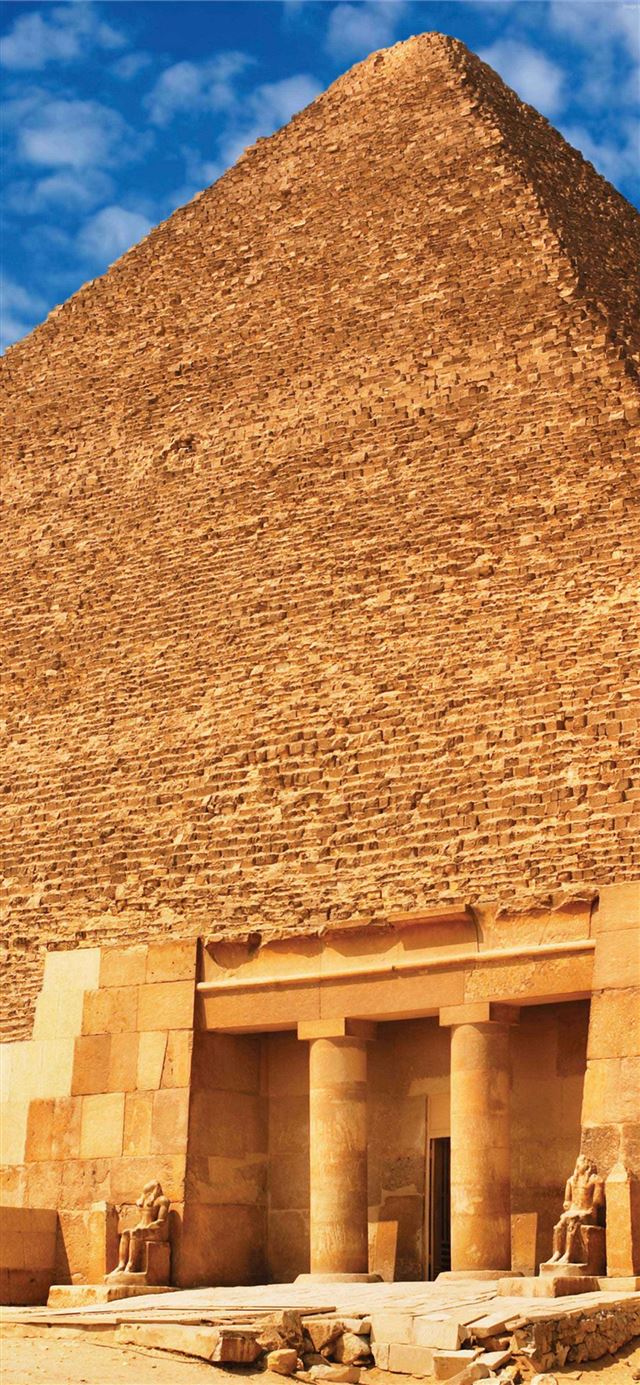 Great Pyramid of Giza iPhone X wallpaper 