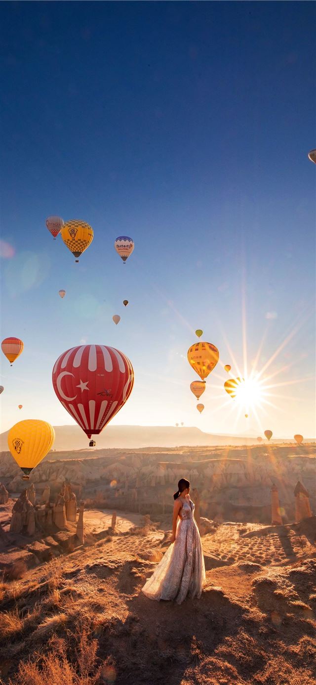 One more shoot from Love Valley Cappadocia Turkey iPhone X wallpaper 