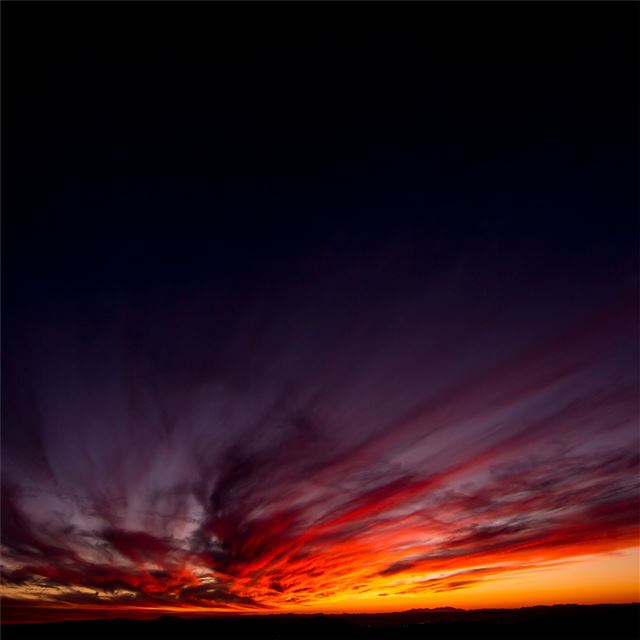 dark sunset evening 5k iPad Air wallpaper 
