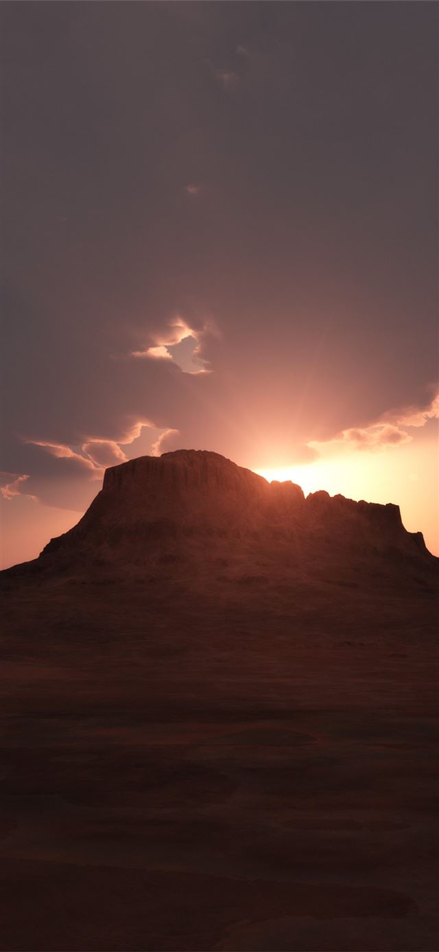 landscape sunset photography iPhone X wallpaper 
