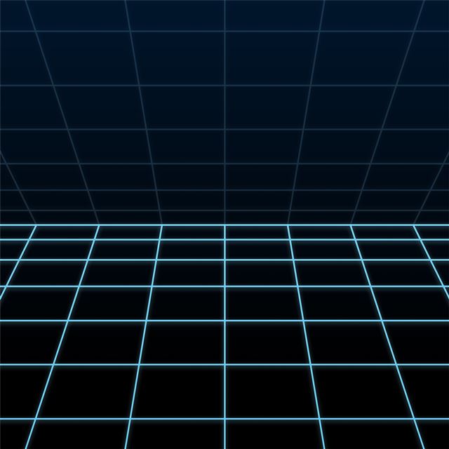 blue grid 5k iPad wallpaper 