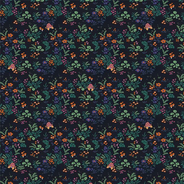 plants vector pattern abstract iPad Pro wallpaper 