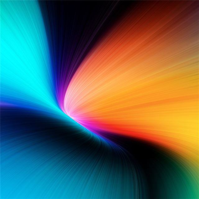 color hole abstract 8k iPad wallpaper 