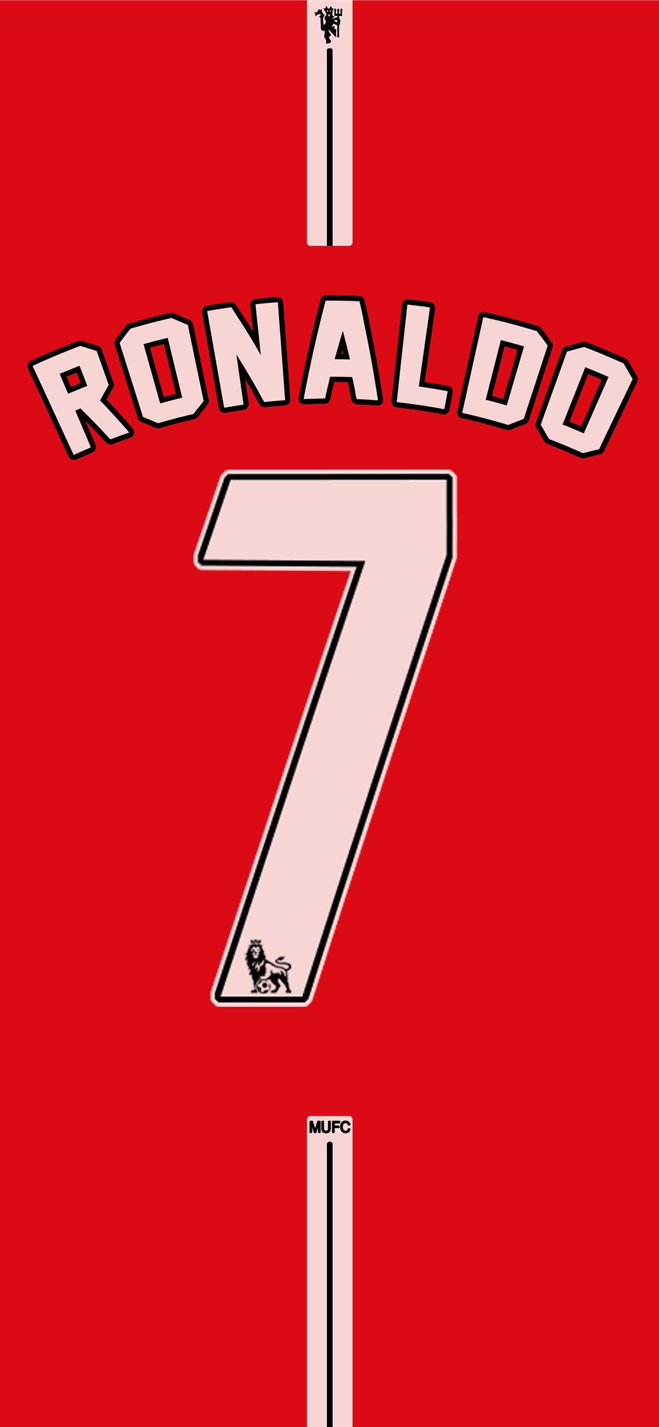 Ronaldo Manchester United 2007 08 Kit iPhone Wallpapers Free Download