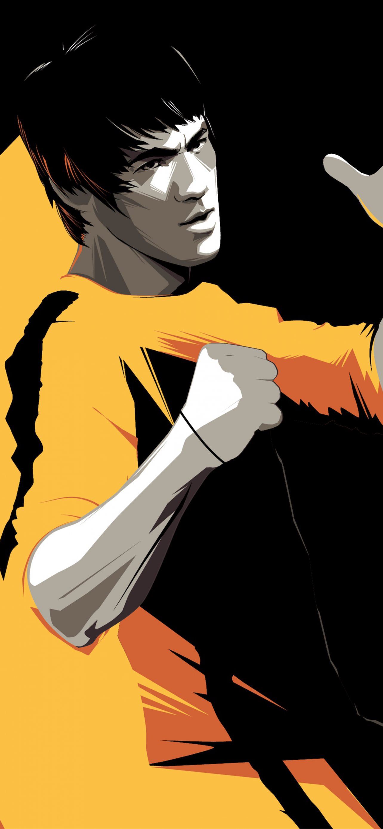 Bruce Lee Yellow Wallpapers - Bruce Lee Wallpapers for iPhone 4k