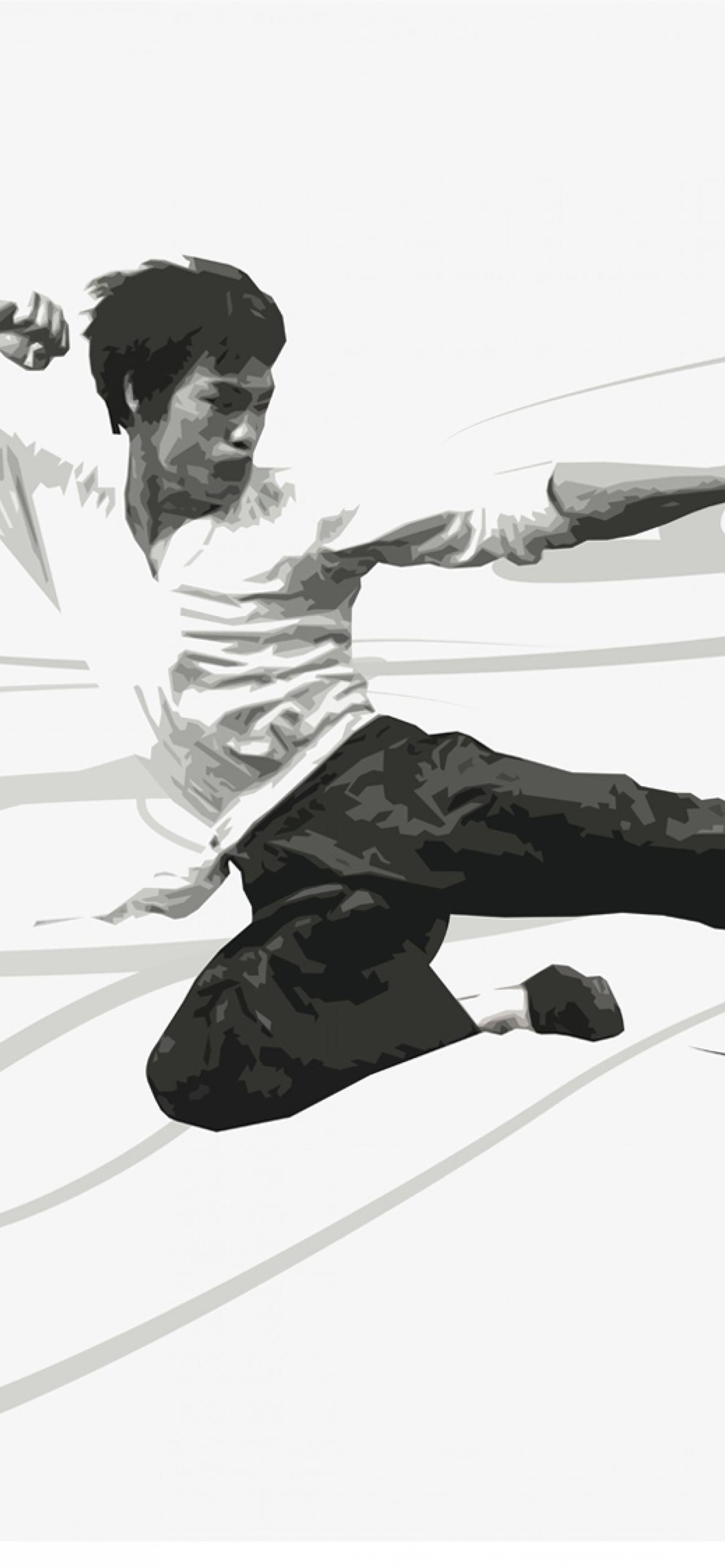 Bruce Lee Kung Fu Artwork Actor for Samsung Galaxy... iPhone Wallpapers  Free Download