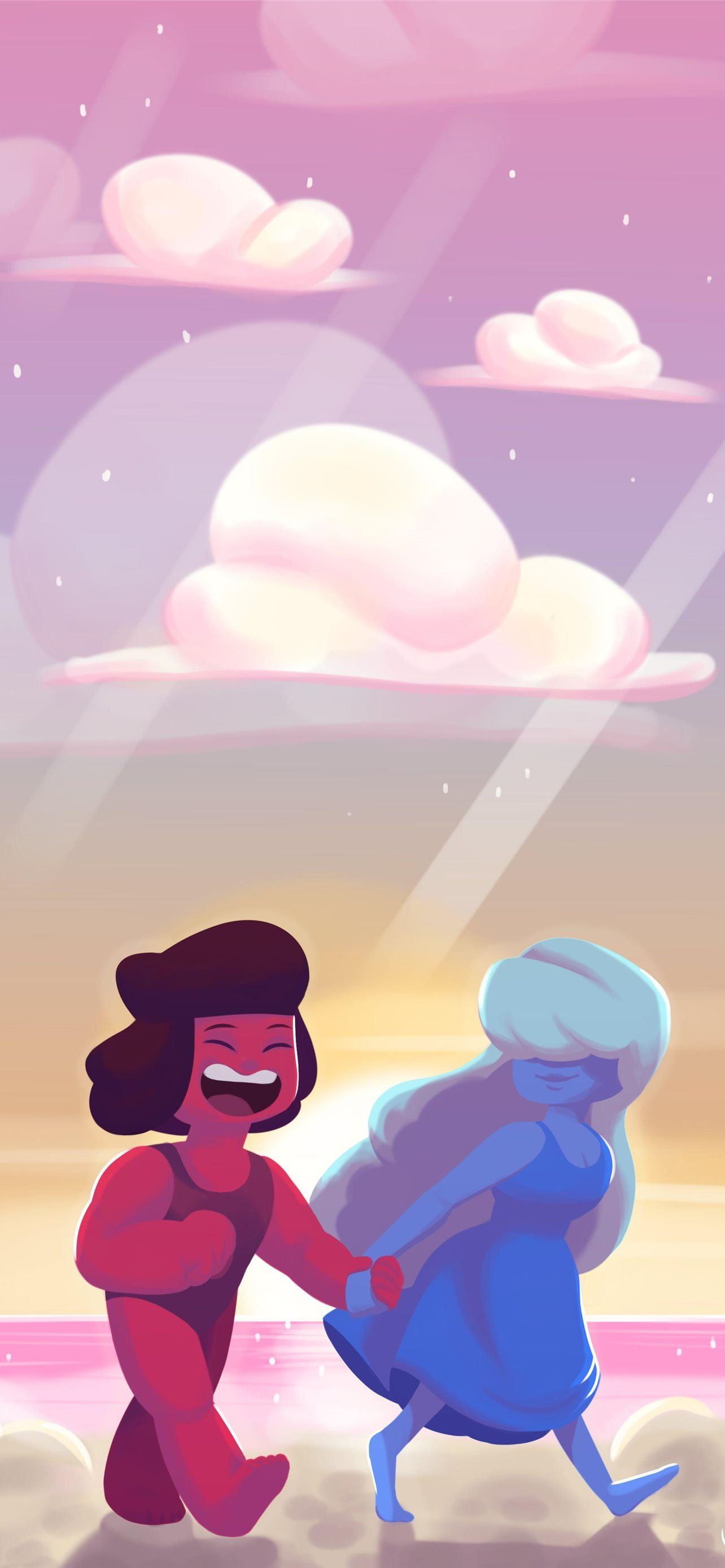 Steven Universe Ruby And Saphire Cave
