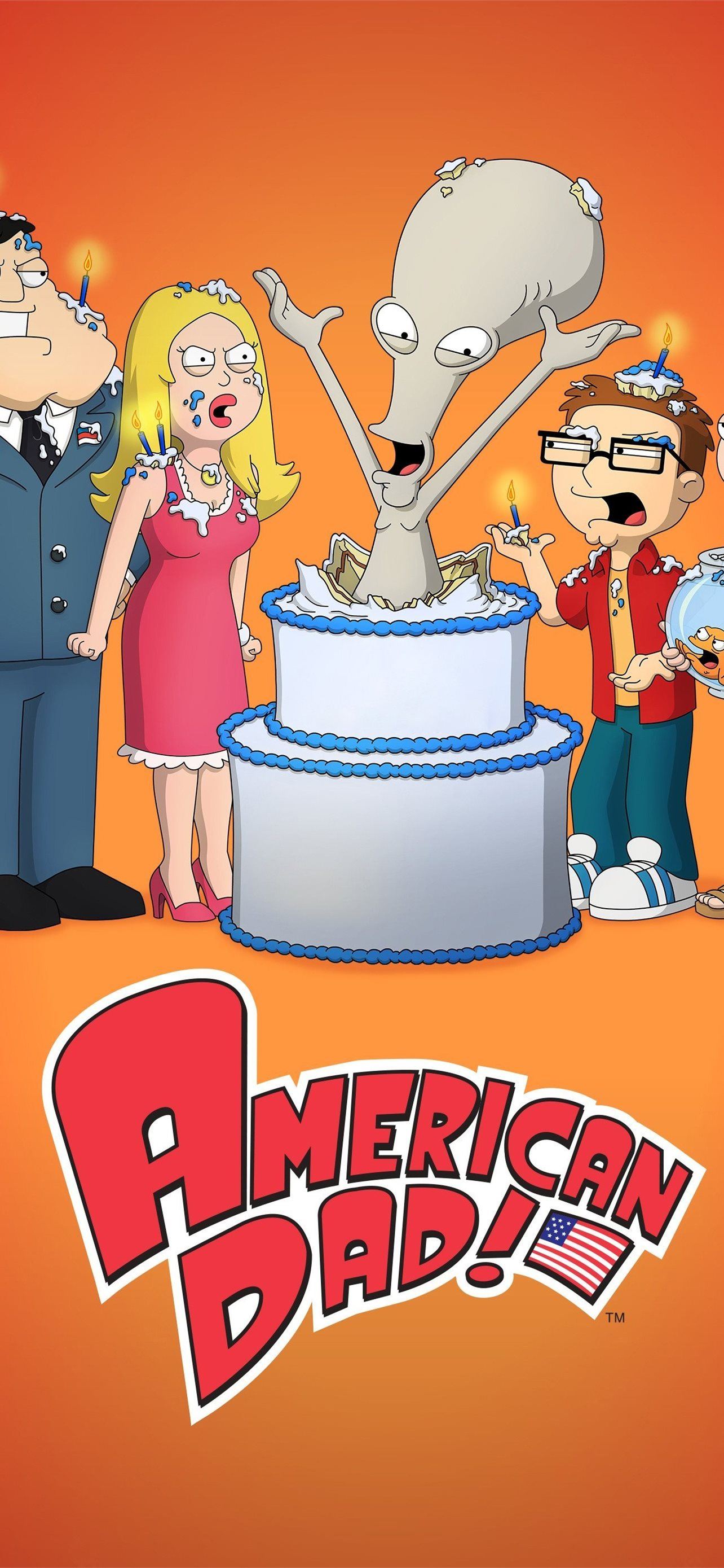 American Dad Fish Wallpaper for iPhone 11 Pro Max X 8 7 6  Free  Download on 3Wallpapers