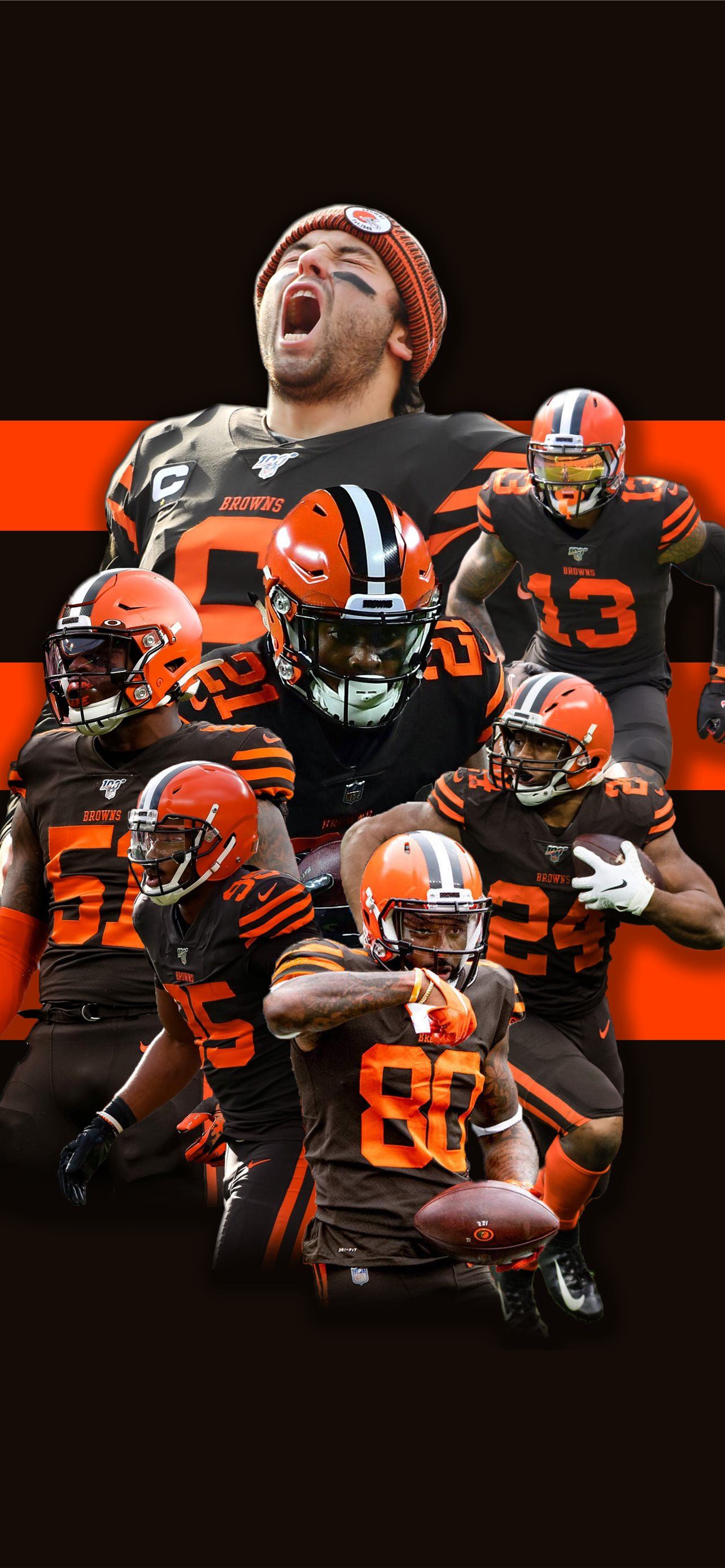 Download The official logo of the NFLs Cleveland Browns Wallpaper   Wallpaperscom