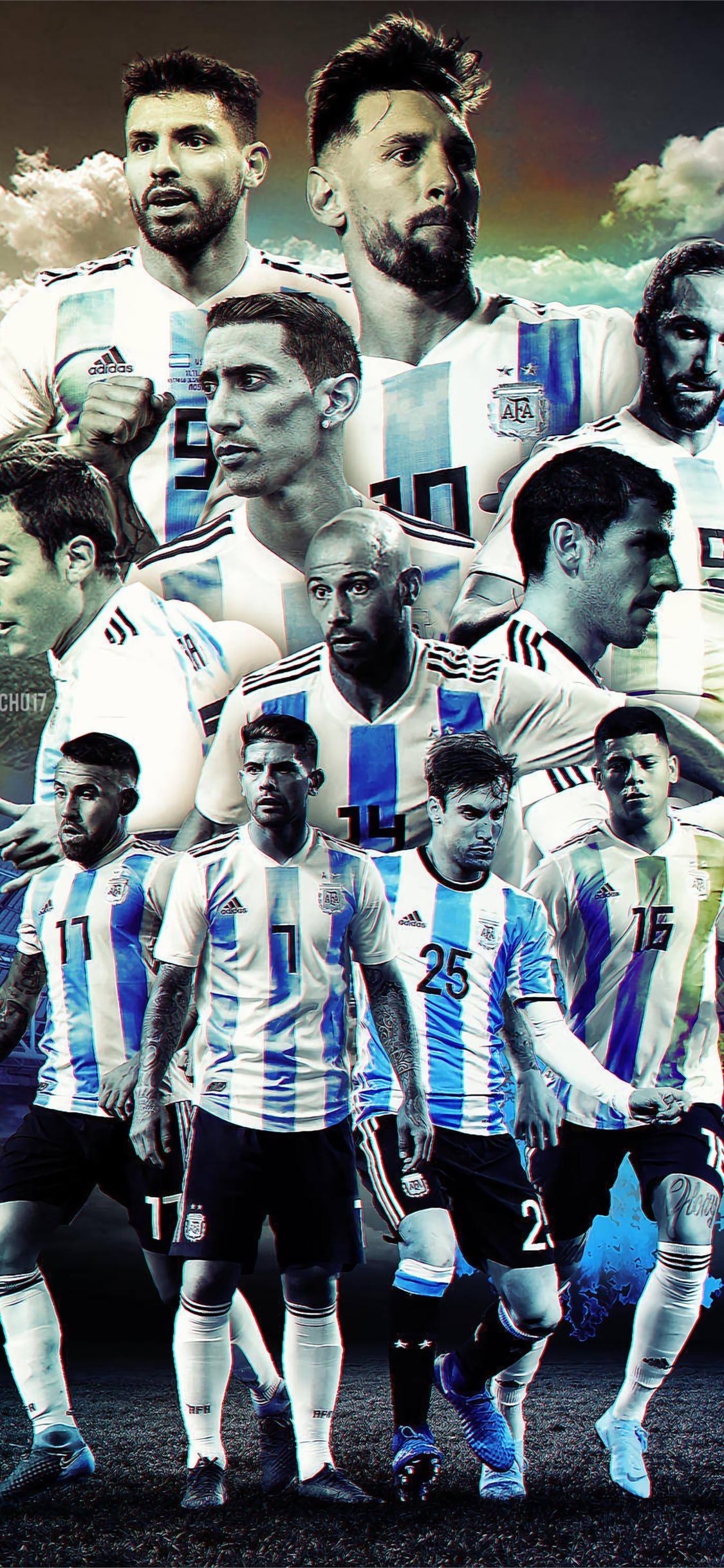 argentina national football team iPhone Wallpapers Free Download