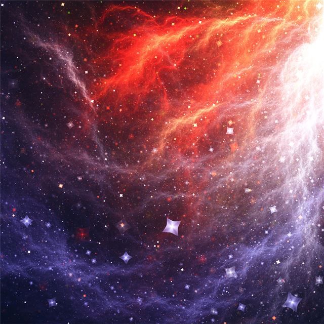 2048x2048 fractal artwork 4k - deviantart iPad Air Wallpaper