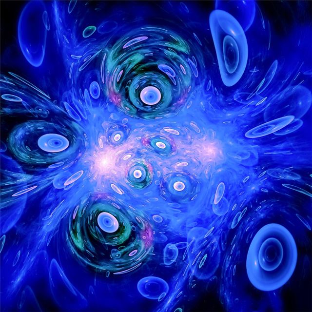 2048x2048 4k fractal digital art - digital art iPad Air Wallpaper