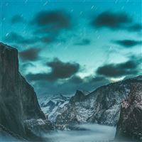 yosemite valley landscape 4k wallpaper