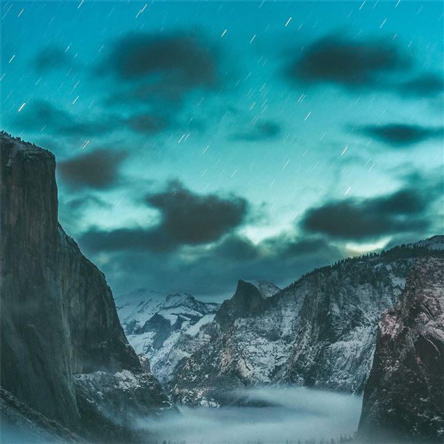 2048x2048 yosemite valley landscape 4k - landscape iPad Air Wallpaper