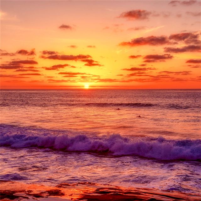 2048x2048 water sea ocean nature 4k - ocean iPad Air Wallpaper