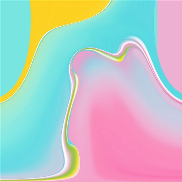 2048x2048 abstract artistic blue colors digital art gradient... - digital art iPad Air Wallpaper