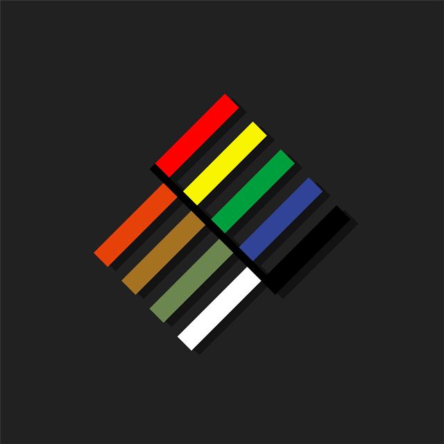 2048x2048 colors 4k abstract - colors iPad Air Wallpaper