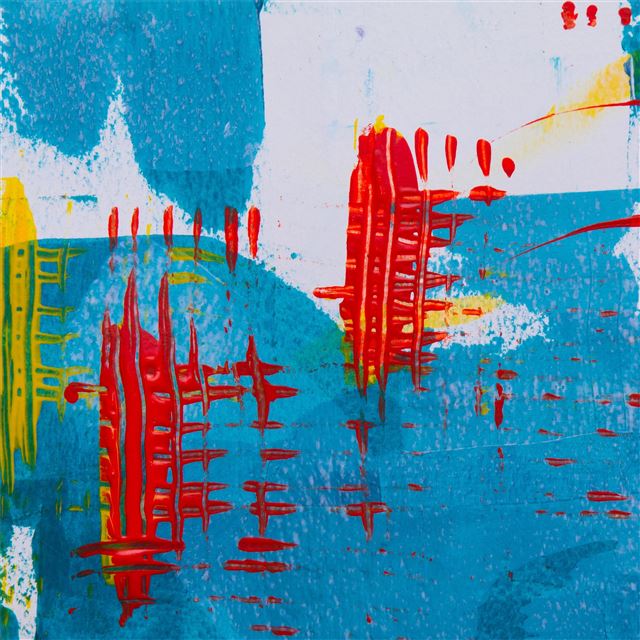 2048x2048 abstract painting art 4k - painting iPad Air Wallpaper