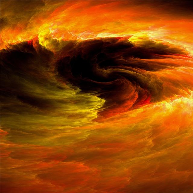 2048x2048 raw fractals digital art 5k - artist iPad Air Wallpaper