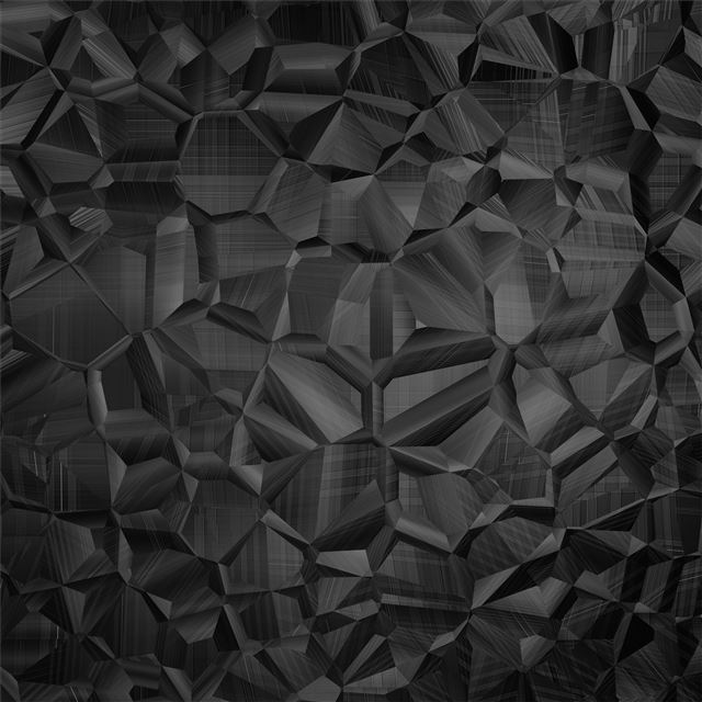 2048x2048 dark abstract shapes - black iPad Air Wallpaper