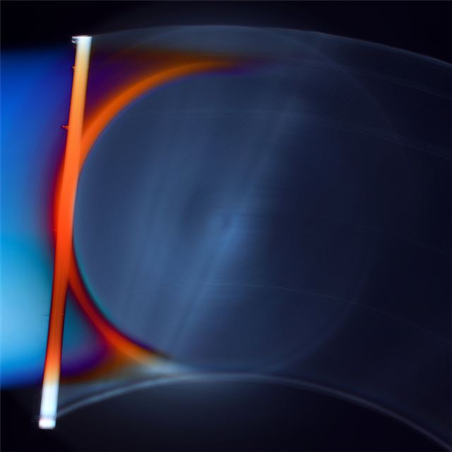 2048x2048 abstract 4k shapes - digital art iPad Air Wallpaper
