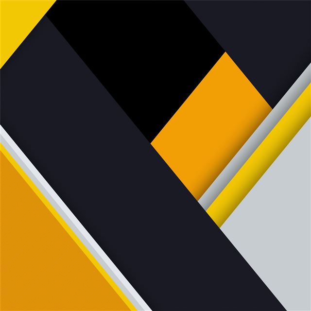 2048x2048 yellow material design abstract 8k -  iPad Air Wallpaper