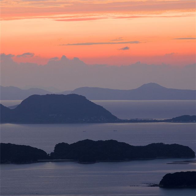 2048x2048 twilight islands 4k - island iPad Air Wallpaper