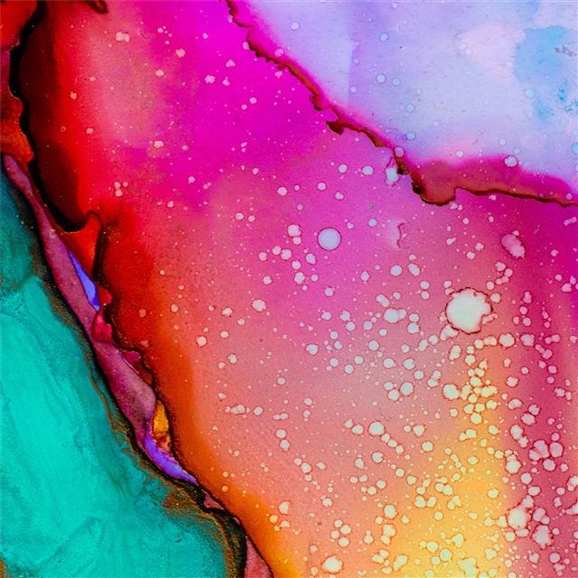 2048x2048 watercolor abstract art 4k - colorful iPad Air Wallpaper