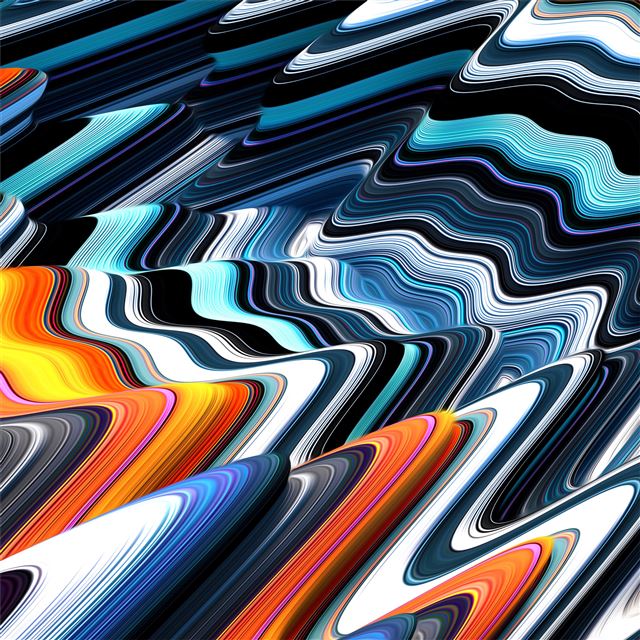 2048x2048 colorful illustration abstract 4k - artist iPad Air Wallpaper