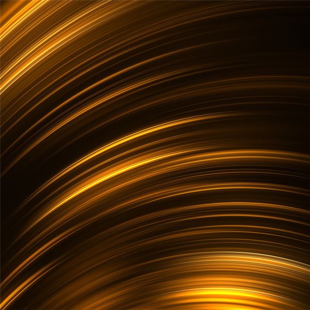 2048x2048 gold black lines 3d abstract 5k - digital art iPad Air Wallpaper