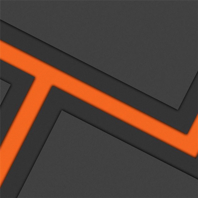 2048x2048 orange burning dark shape abstract 5k - deviantart iPad Air Wallpaper
