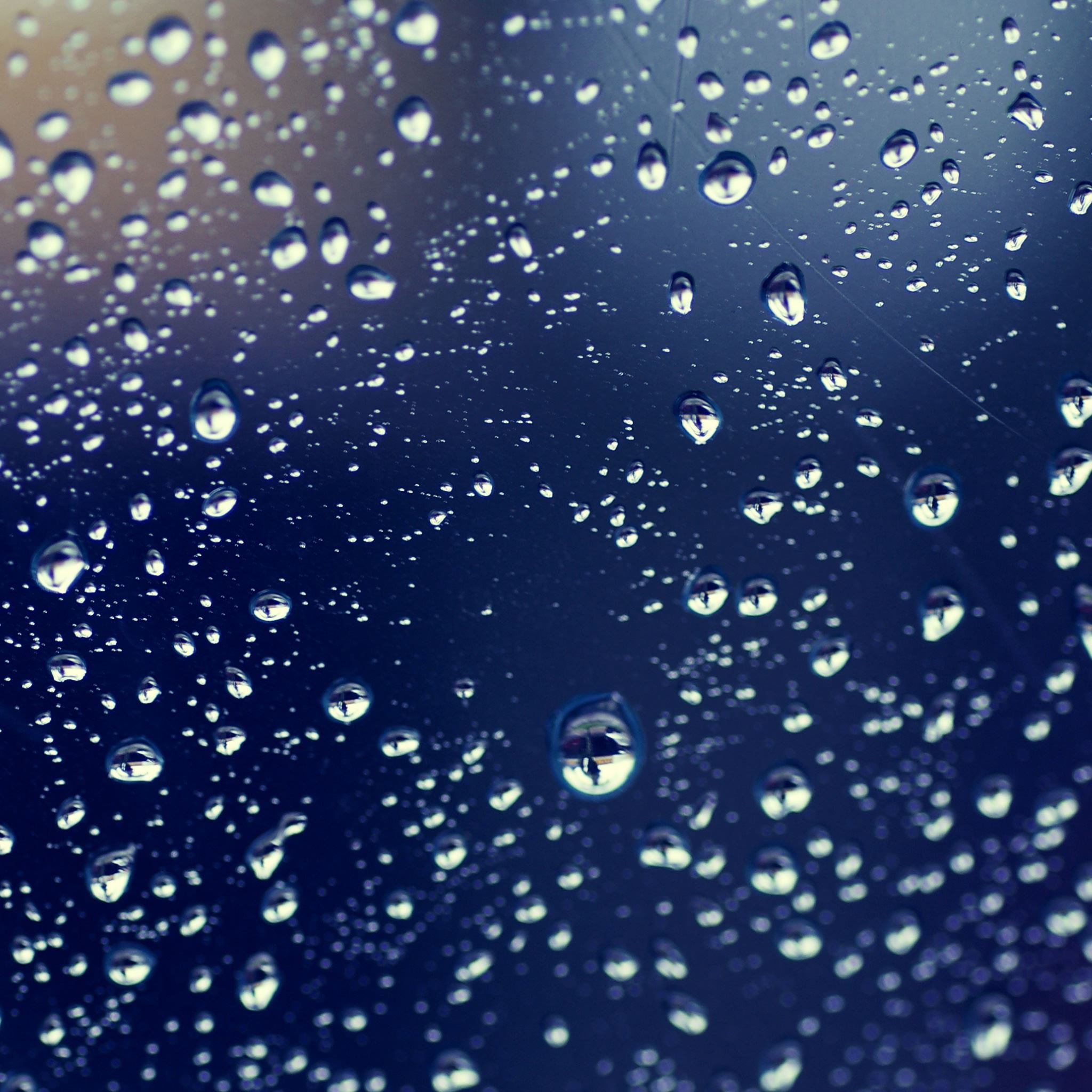Water Drops Reflections iPad Air wallpaper 