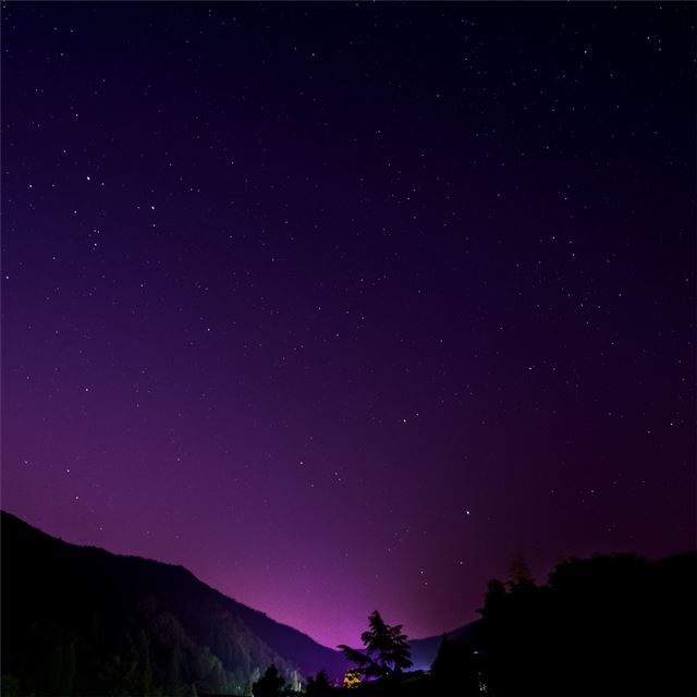 2048x2048 night sky space 4k -  iPad Air Wallpaper