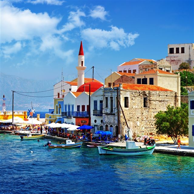 2048x2048 Beautiful Greece Corner - corner iPad Air Wallpaper