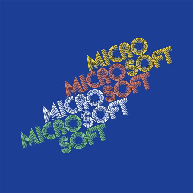 2048x2048 Microsoft - blue iPad Air Wallpaper