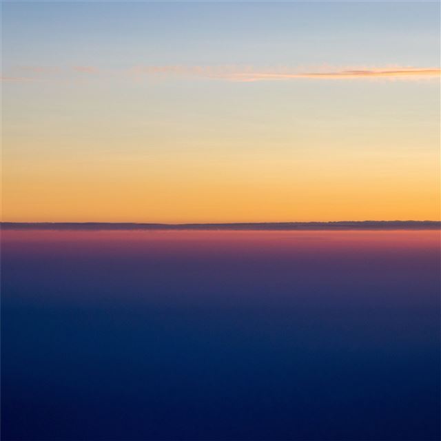 2048x2048 colour gradient nature outdoors minimal 5k - minimalism iPad Air Wallpaper