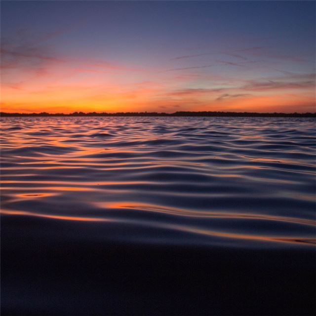 2048x2048 5k ocean minimal - minimalism iPad Air Wallpaper