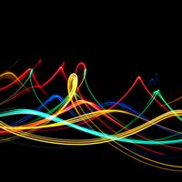 Neon Waves wallpaper