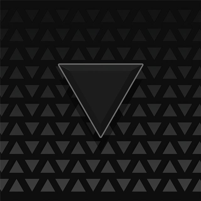 2048x2048 triangle dark black 4k - triangle iPad Air Wallpaper