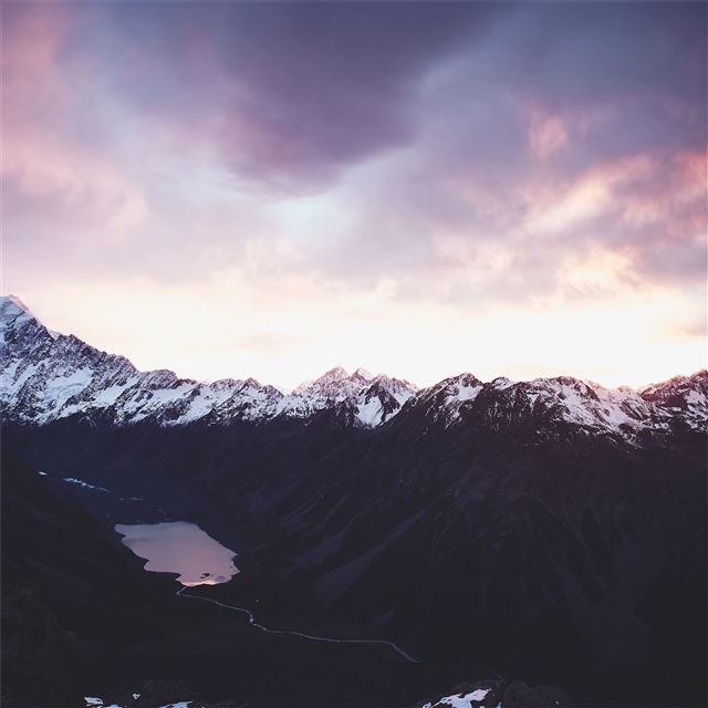 2048x2048 aoraki mount cook national park new zealand beauti... - new zealand iPad Air Wallpaper