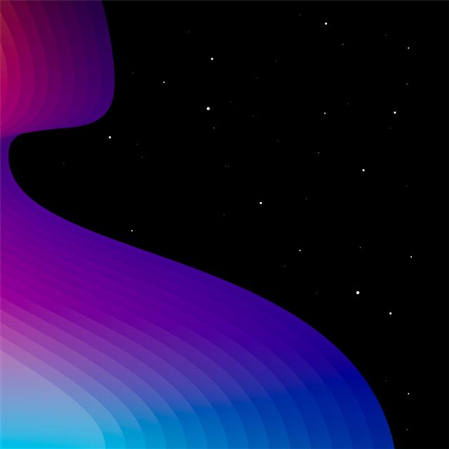 2048x2048 color path stars dark sky 4k - artist iPad Air Wallpaper