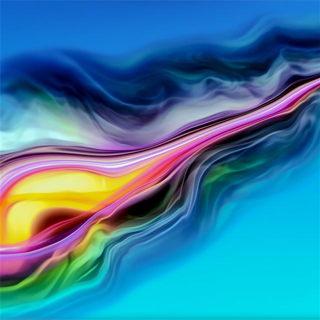 2048x2048 new formation abstract 8k - digital art iPad Air Wallpaper