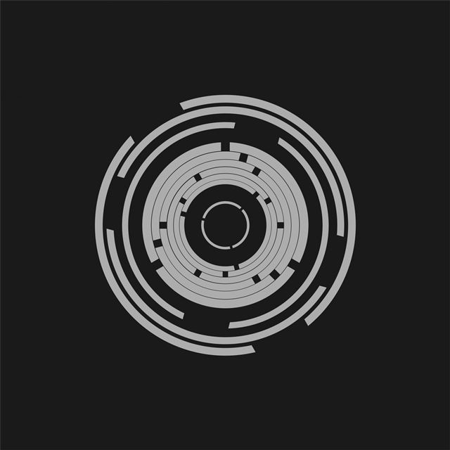 2048x2048 abstract minimalism circle - minimalism iPad Air Wallpaper