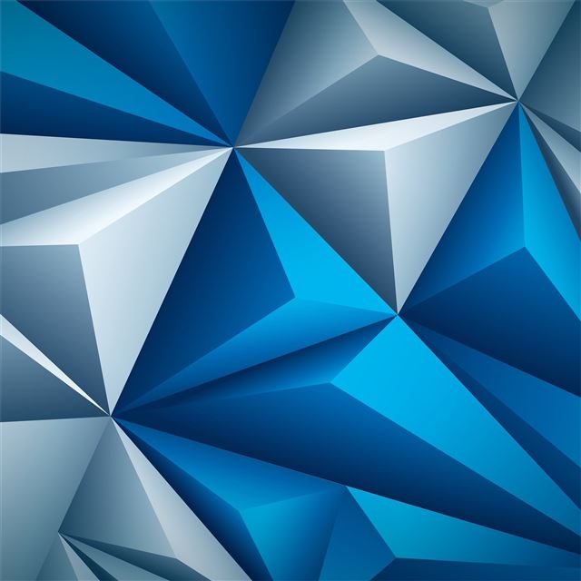 2048x2048 abstract low poly 3d - 3d iPad Air Wallpaper